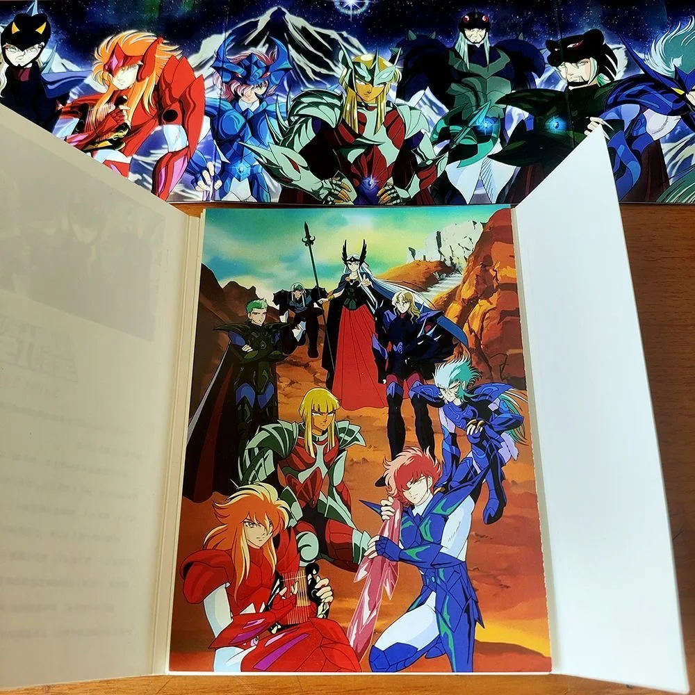 مجموعة بطاقات شخصيات Saint Seiya بطاقات بريدية God Warrior مجموعة من 11 ورقة Hiruda Siegfried Hagen Thor Alberich Fenrir Bud