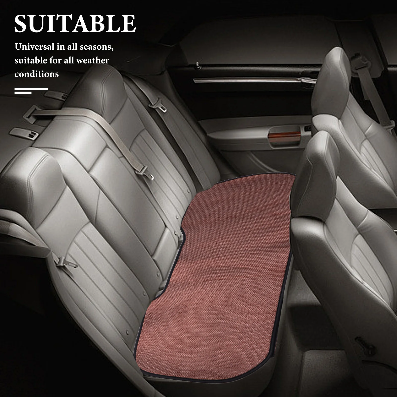 

Ice Mesh Folding Bed For Car Seat Cushion Summer Thin Ventilated Soft Universal Backseat Pad Foldable Automotive