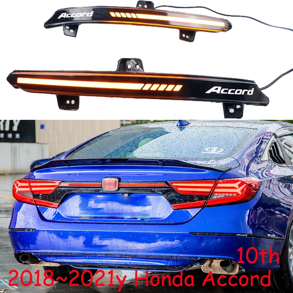 2018~2021year tail light for Accord taillight insight Brake LED car accessories Taillamp for insight Accord rear light fog