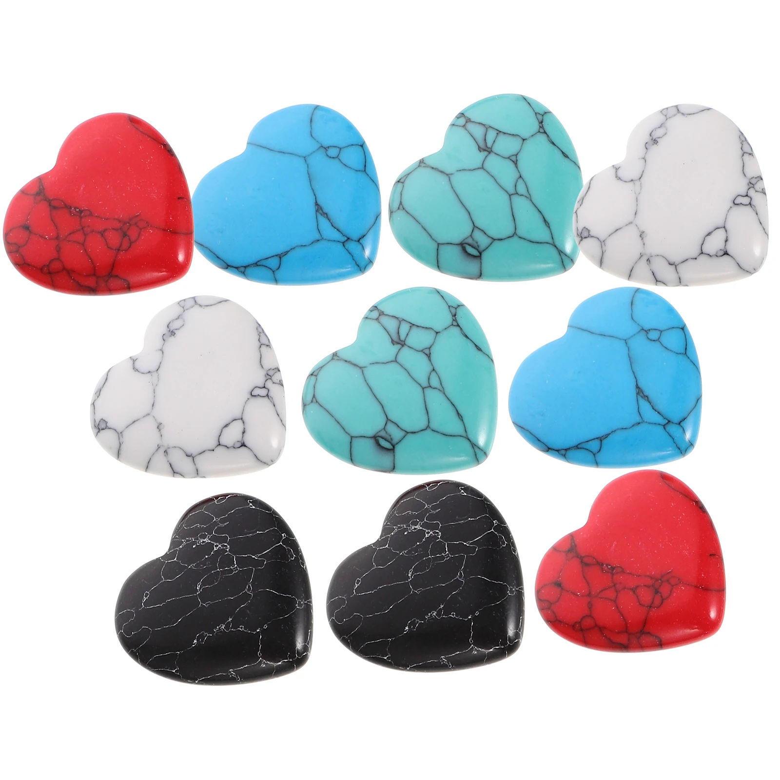 

10 шт., хрустальные подвески в форме сердца, натуральный драгоценный камень, смешанные цвета 20 мм, идеальный домашний офис, эстетический декор, камни в форме сердца