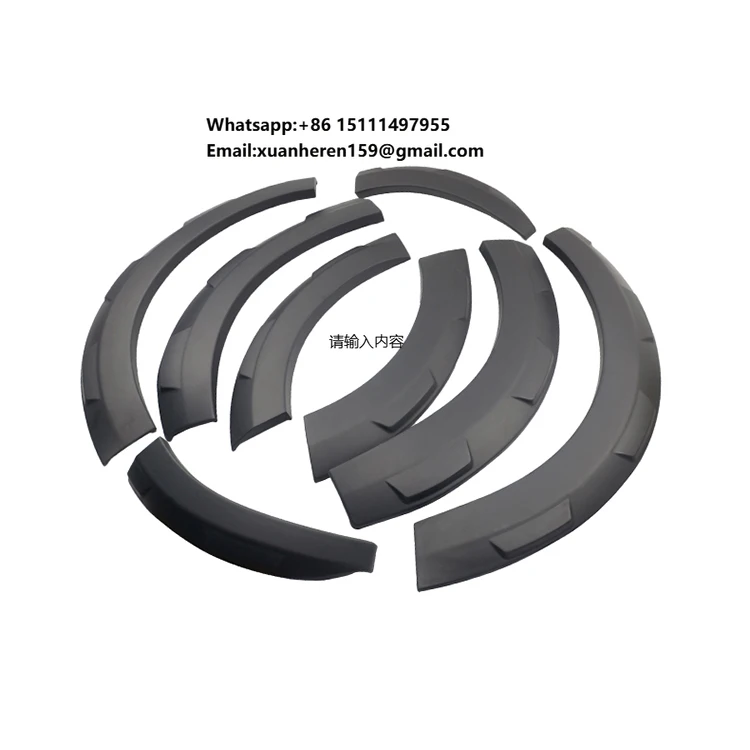 

Wide Body Fender Flares Kit for Mitsubishi Pajero V93 V97 Off-Road Black & White