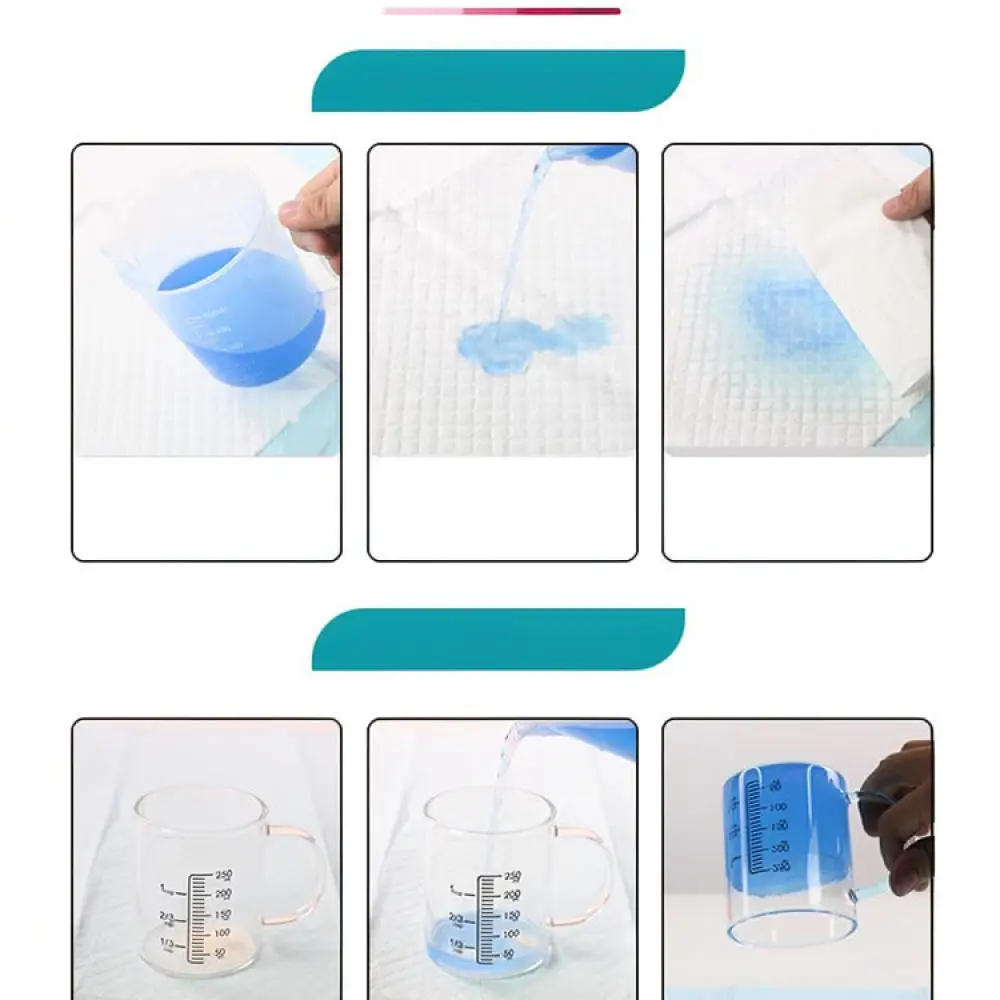 Disposable Adult Incontinence Underpad Large Bed Mat Waterproof Protective Sheet For Elderly Patient Care Hygiene