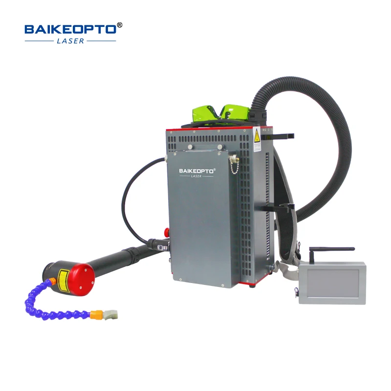 

laser cleaning machine 100W rust paint layer oil dust removal