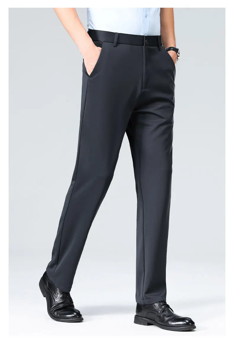 Mens Golf Pants with 4 Pockets Stretch Lightweight Quick Dry Breathable Slacks Casual Work Dress Pants for Men