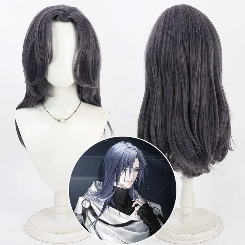 Path to Nowhere Vrouwelijke Chief Lange Trappen Cosplay Pruik Anime Spel Rollenspel Feestkostuum Prop Synthetisch haar Hittebestendige vezel