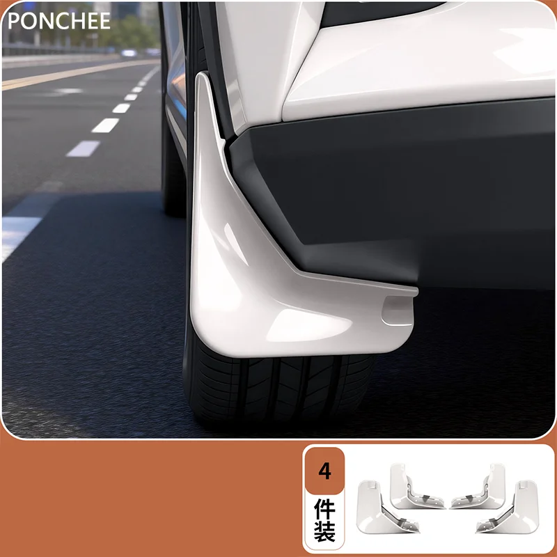 For Dolphin Mini Atto 1 Dolphin Surf 2023-2026 Wing Panel Four-wheel Mudguards Sediment Prevention Baffle Automobile Supplies