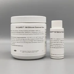 American Dow Corning DC184 PDMS Optical Glue Dow Corning 184 Clear Polydimethylsiloxane Flexible Potting Glue