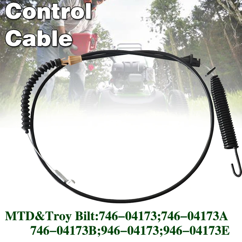 

1PCS Mower Throttle Cable 746-04173 Deck Engagement Cable Lawn Mower for MTD Troy-Bilt