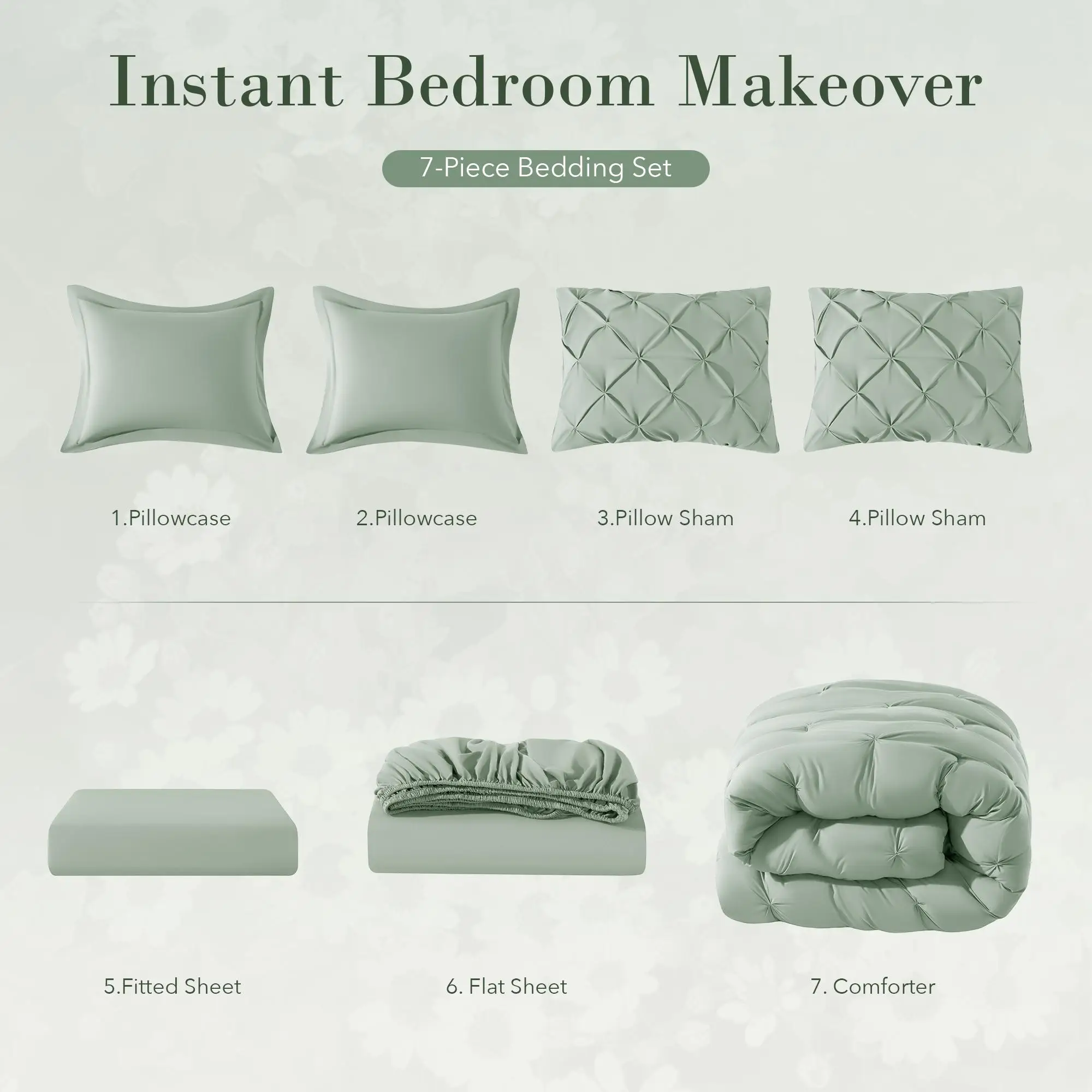 Luxury 7-Piece Comforter Set 6