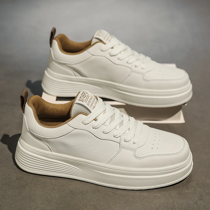 

Men's Casual Board Shoes 2025 Autumn New Style Stylish Casual Running Sneakers Comfortable Breathable Soft Soled Non Slip Shoes