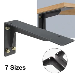 Heavy Duty Mantel Brackets, Large Metal Shelf Wall Mounted Floating Triangle Hand Welded Countertop Holder Load 250KG