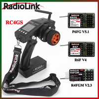 RadioLink RC4GS V3 5CH 5 Channel Transmitter Remote Controller R4FGM R6F R6FG V5.1 Gyro Receiver for RC Car Boat Vehicle Model