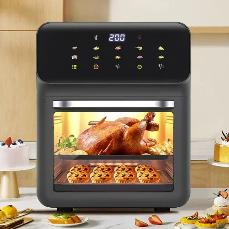 home kitchen large capacity oven microwave all-in-one machine new Visual air fryer new