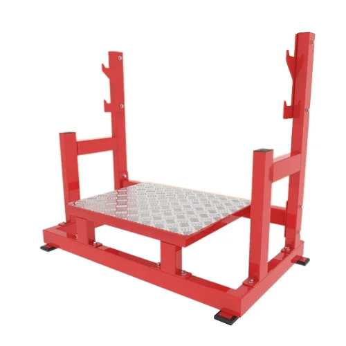 

Professional Commercial Gym Fitness Shoulder Raise Plated Loaded Equipment Step up Hard Rack Machine