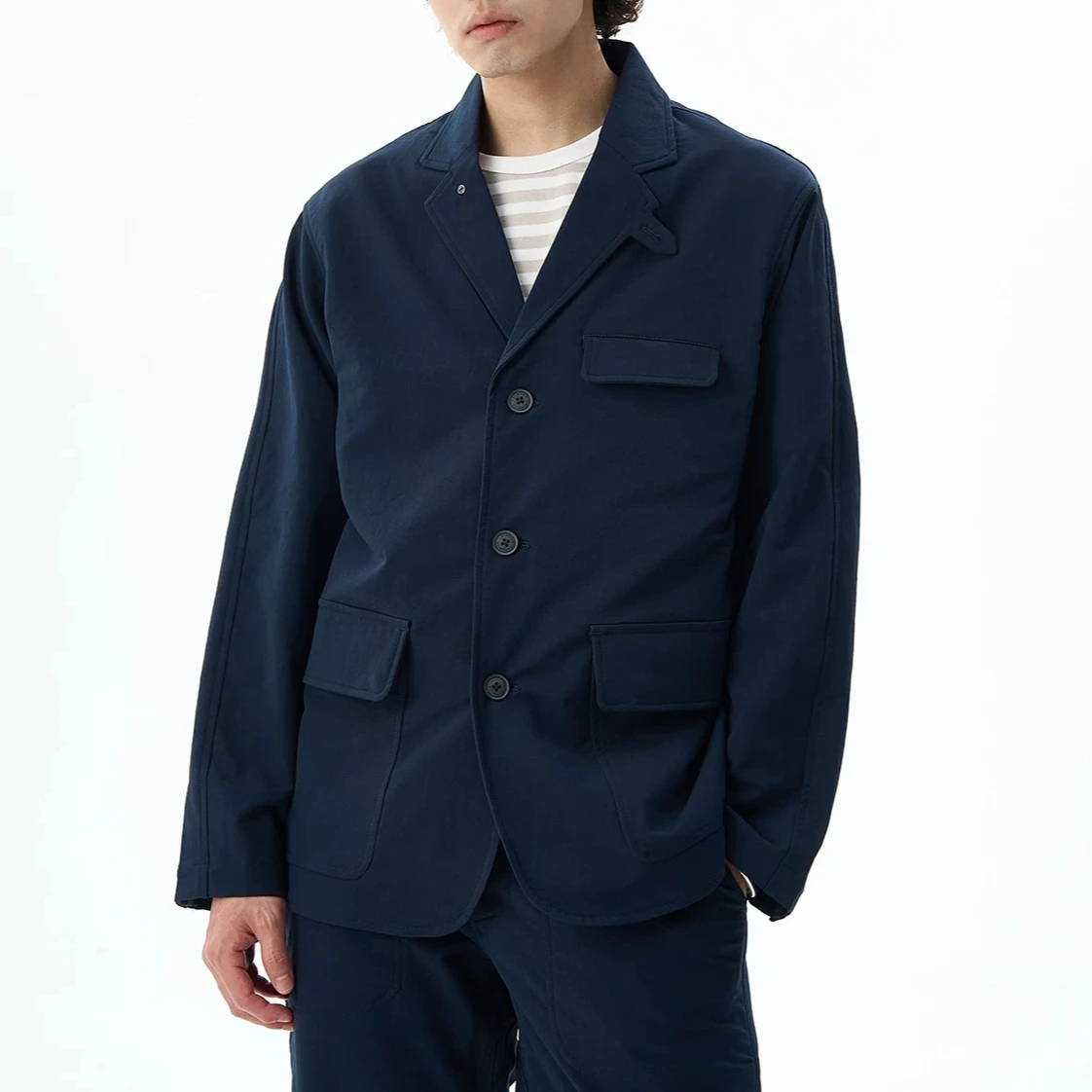 Nanamica Japanese Breathable Tooling Multi Pocket Quick Drying Loose AlphaDry Club Jacket 25SS