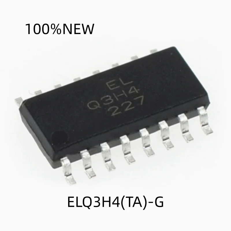 (20Pcs) 100% New Elq3H4(Ta)-G Elq3H4 Sop-16 Smd Optocoupler Transistor Output Chip Ic