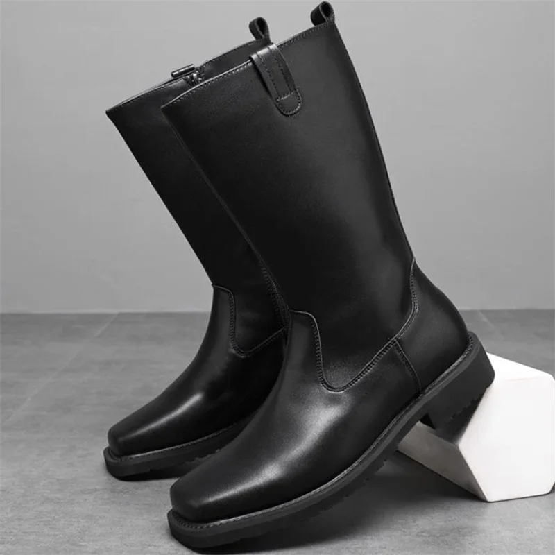 men Horse Riding Boots Microfibre Leather Rider Boots Equestrian Equipment Boots For Summer Winter Outdoor Sports boots 38-46