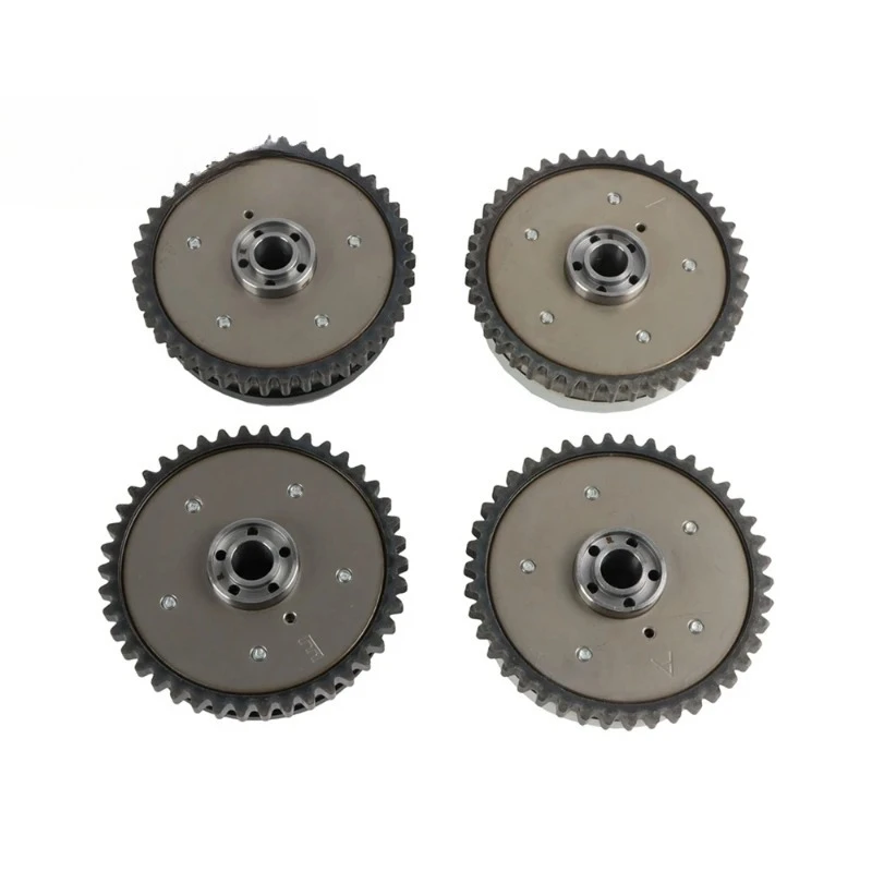 4*Intake & Exhaust Camshaft Sprockets For B7 550I X5 X6 N63B44A S63B44A 4.4L V8 11367598001 11367598002 11367600085 11367600086