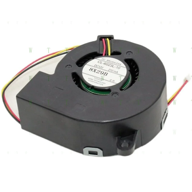 H 1 pcs TOSHIBA CL-6023L-10 6cm 12V 210mA 0.21A Projector Blower Cooling Fan