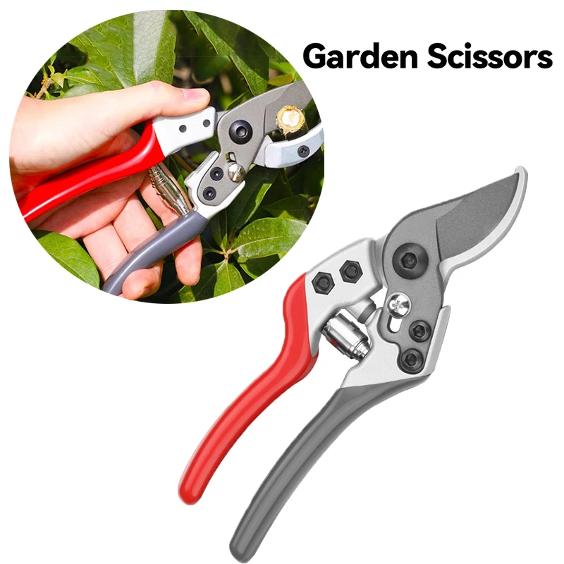 

Tree Pruning Scissors Heavy Duty Pruning Shears Garden Scissors Bypass Trim Fruit Flower Shears Home Gardening Hand Tools