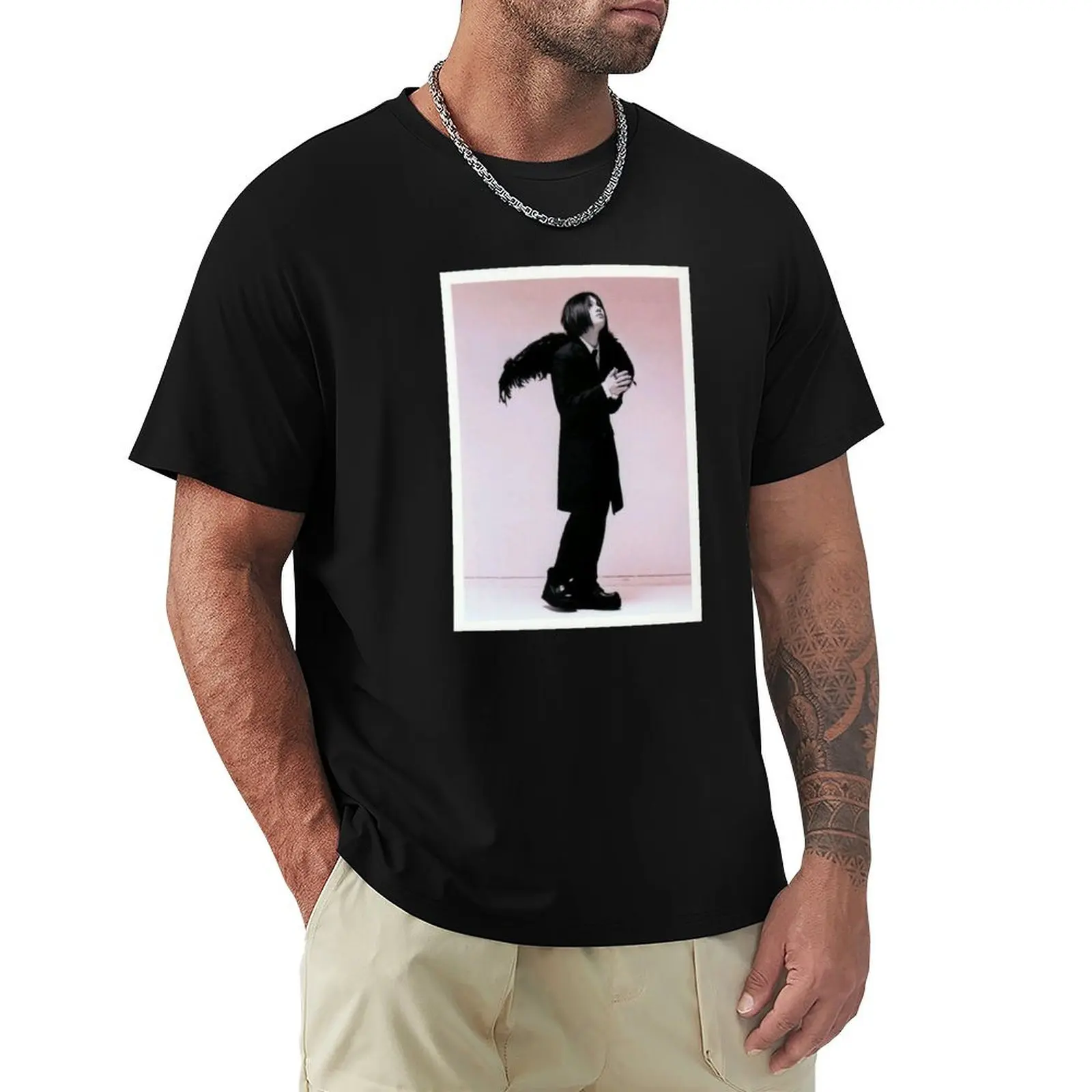 Plastic Tree Ryutaro T-Shirt Basic Solid Color Short Sleeve T-Shirt