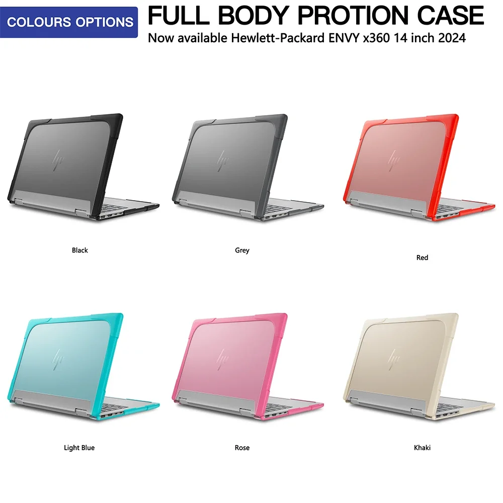2024 Laptop Case for Hewlett-Packard ENVY X360-14 Inch 2024 Cover Protective Shell for HP ENVY X360-14 Case