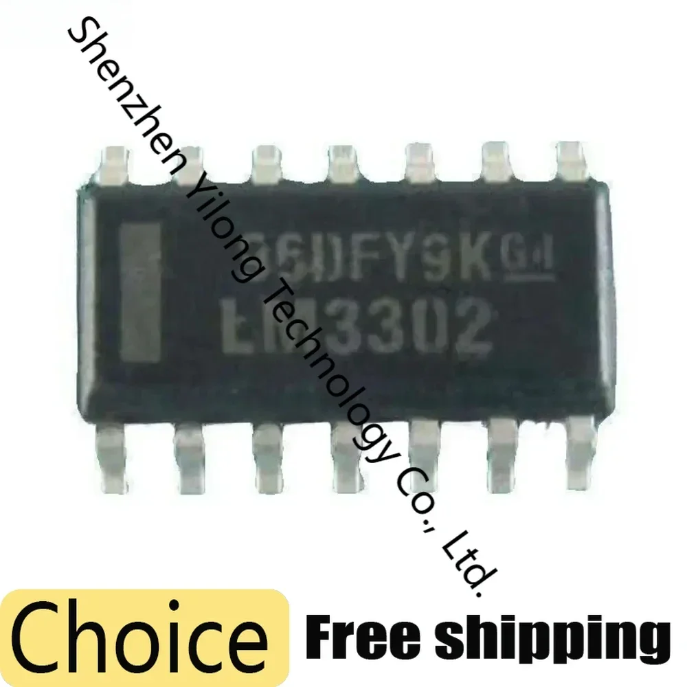 

10pcs/lot LM3302 LM3302DR Brand-new SOP-14