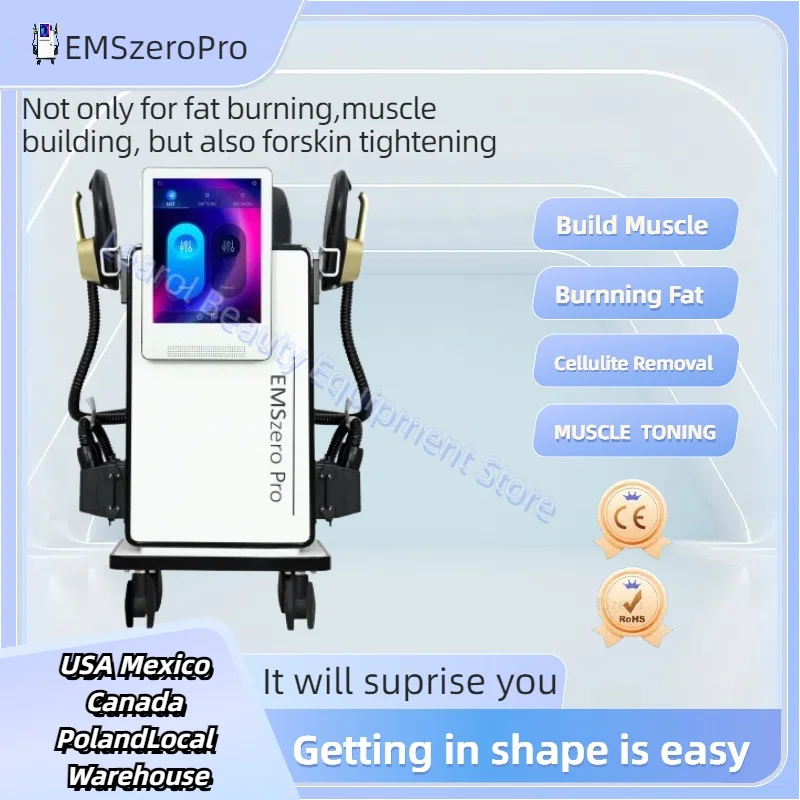 DLS-EMSZERO Pro Neo 6500W NEO HI-EMT Weight Lose Machine Body Slimming Muscle Building Shape EMSZero With CE Approve