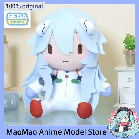 Original véritable en Stock SEGA EVA néon GENESIS EVANGELION Ayanami Rei peluche poupée 30CM dessin animé poupée oreiller enfants recueillir cadeau