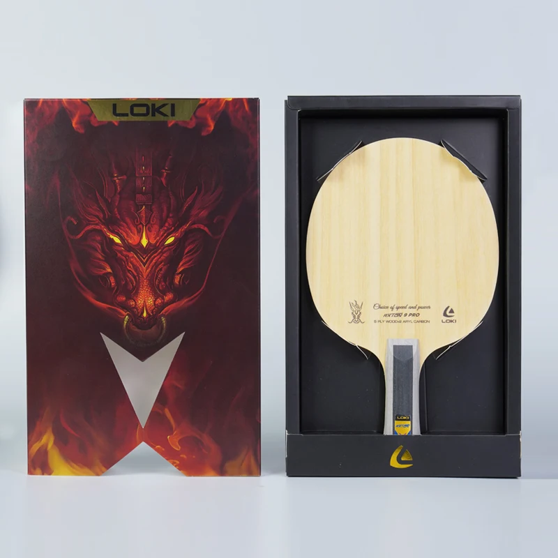 LOKI RXTON 9 Pro CNF Carbon Table Tennis Blade Offensive Advanced Pingpong Paddle Racket for Fast Attack with Loop