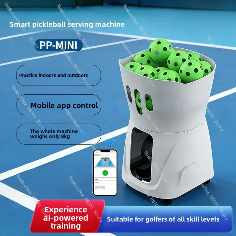 Tennis Automatic Serving Machine | Smart Trainer for Multi-Person Practice, Portable Design