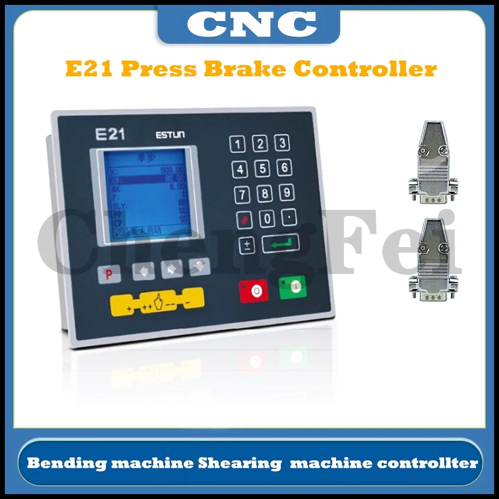 Sistema de Controle de Dobra Estun E21 Controlador de Máquina de Dobra Suporte Single-step Programação Multi-step Deslocamento Manual da Linha Central Novo