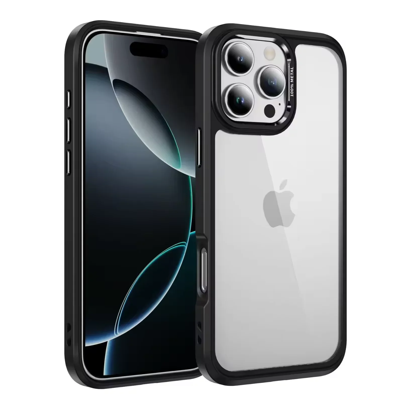 Coque De Teléfono Mince Alta Transparencia Étui Rigide Robusto Et Résistant Aux Chocs Pour IPhone 17 16 Pro Max 15 14 13 12