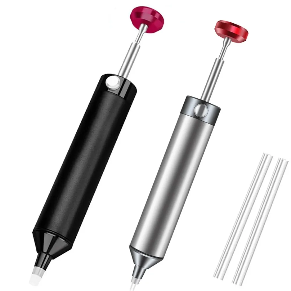 Desoldering Pump Aluminum Suction Tin Gun Soldering Sucker Pen Powerful Vacuum Iron Welding Repair Tool for Electronic Component