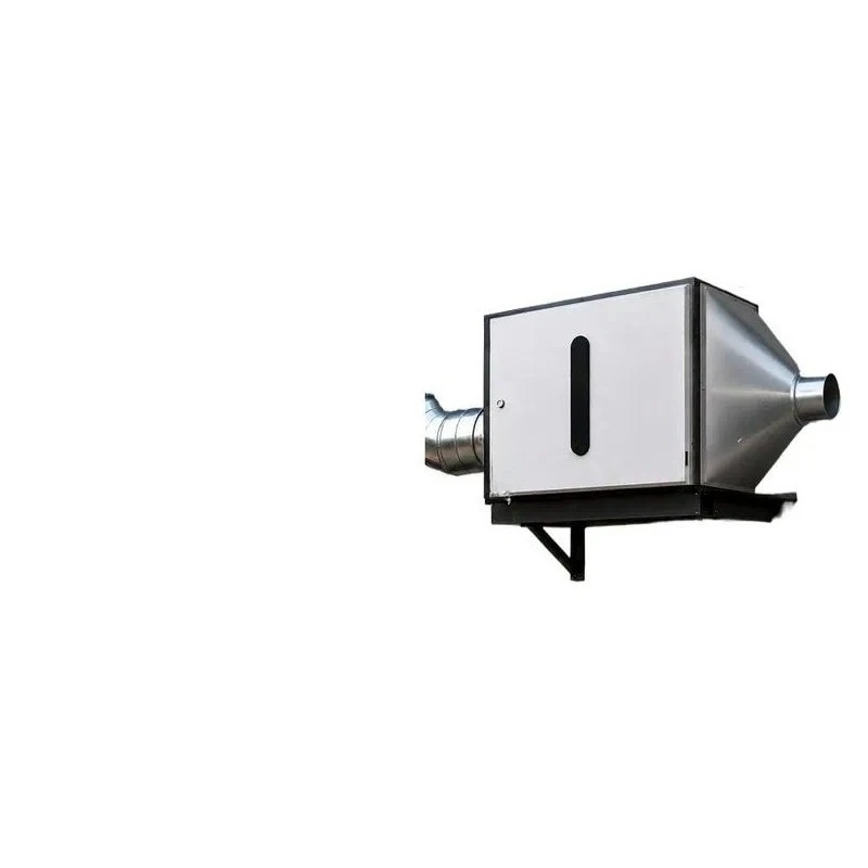 Commercial Kitchen Electrostatic Precipitator Fume Purifier 98 Percent Efficiency Restaurant Range Hood Carbon Steel