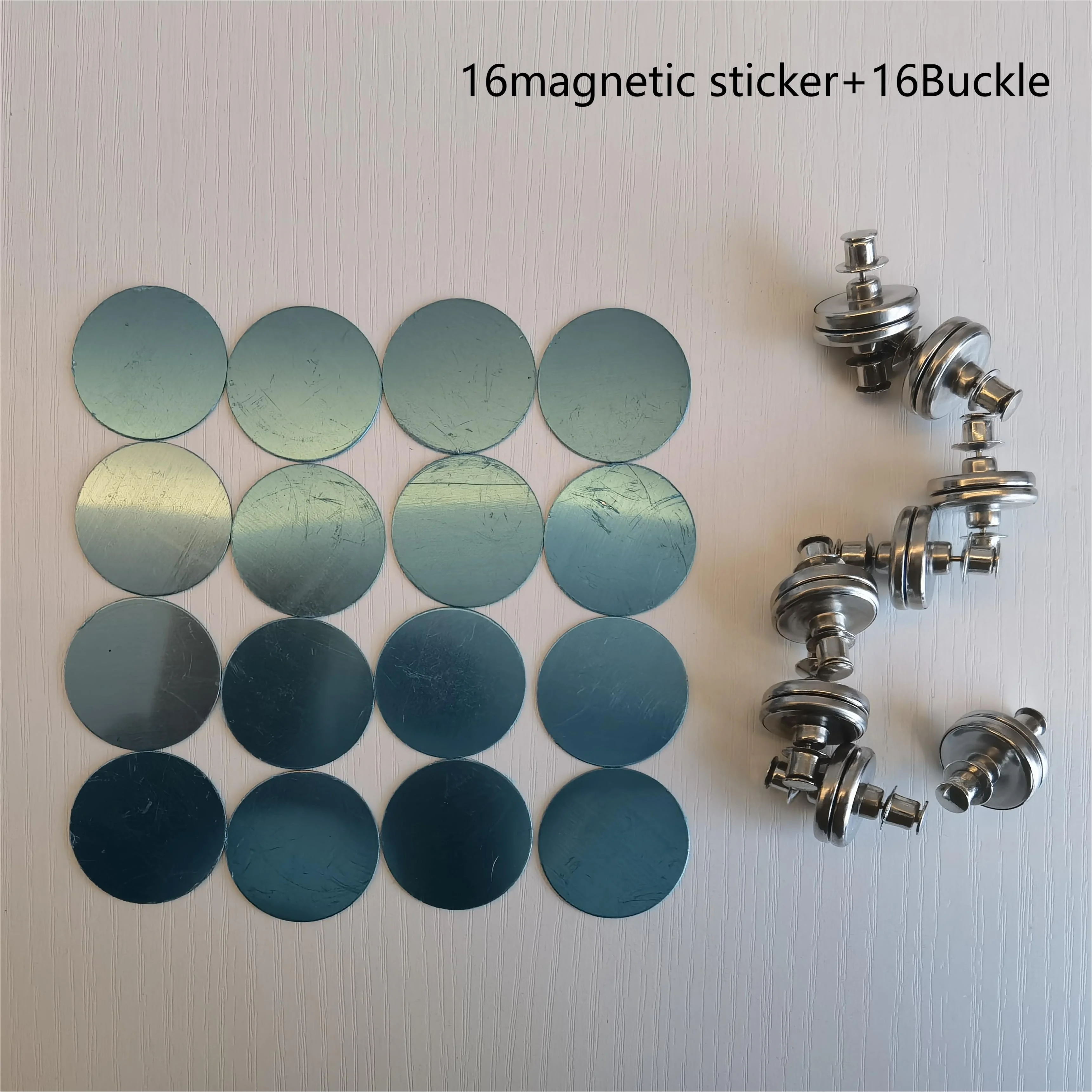 Moderne metalen magnetische haak, geschikt voor gordijnen - eenvoudig te installeren magnetische gesp aan de muur