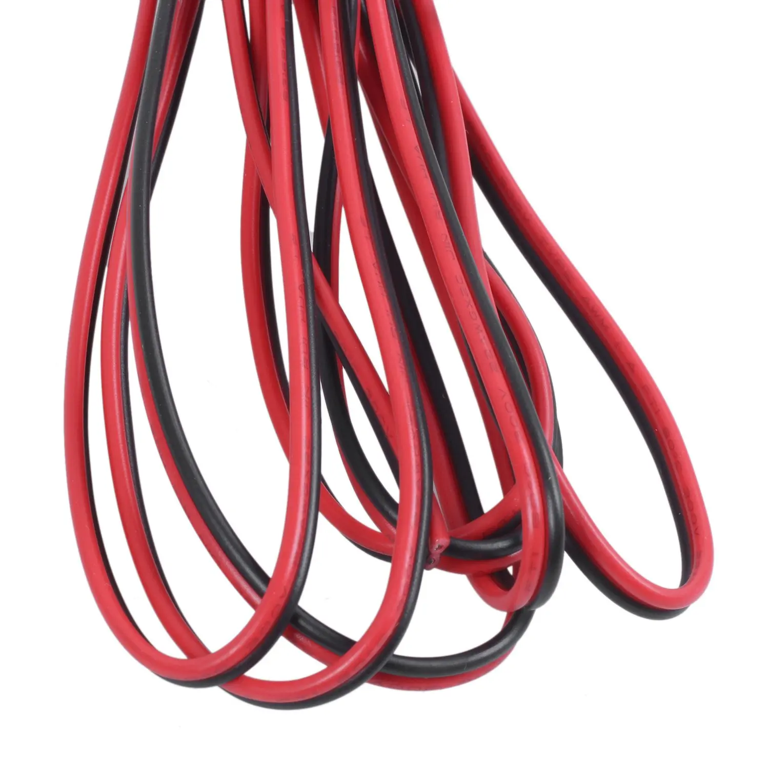 5M 22AWG Red Black Dual Core Electric Cable Wire for Car Auto