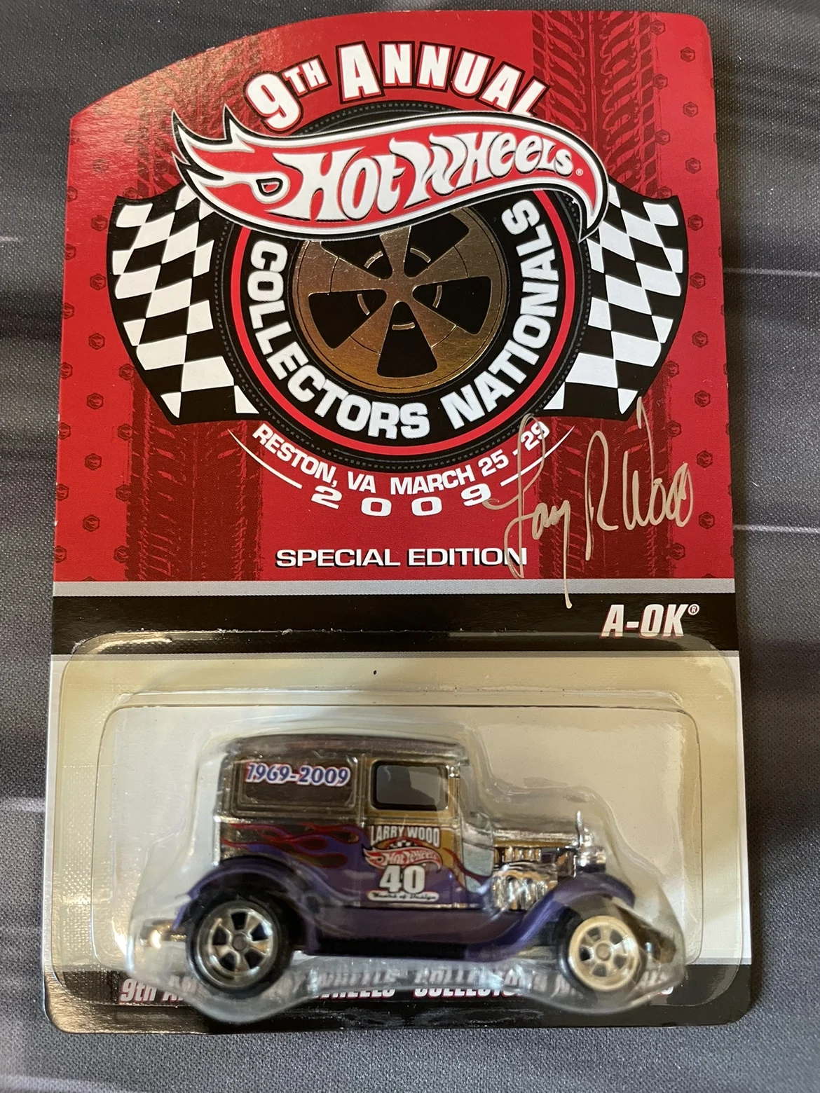 Hot Wheels Cars RLC 9th annual a-ok 1/64 Metal Die-cast Model Toy Vehicles