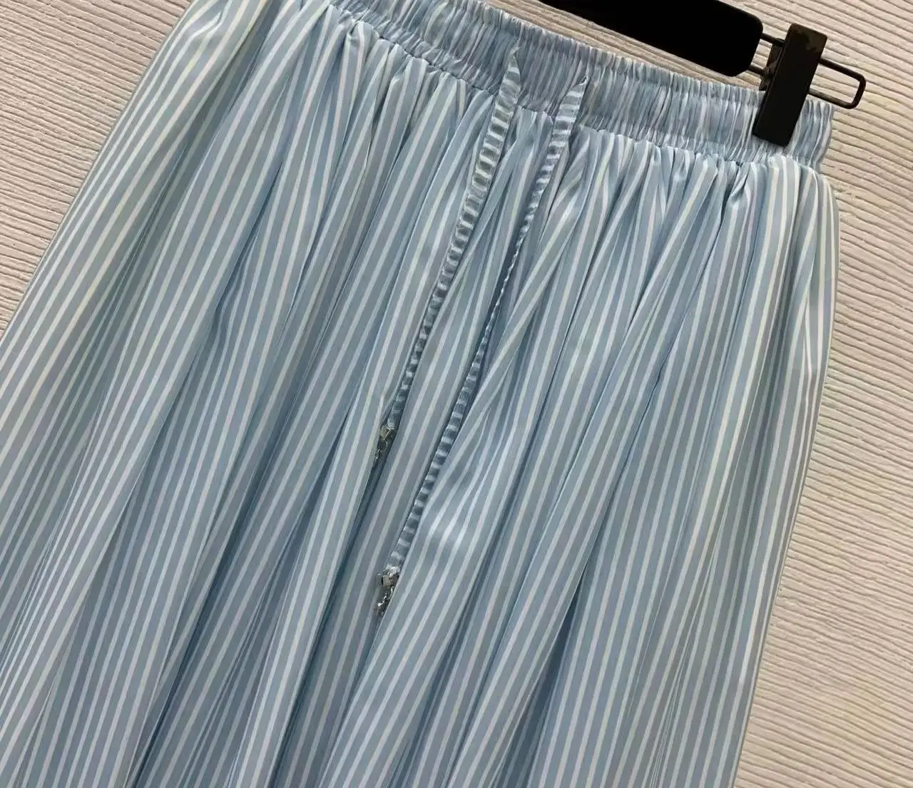 French-style luxurious ink wash butterfly print loose-fitting drawstring full-length pure cotton elegant half-length dress