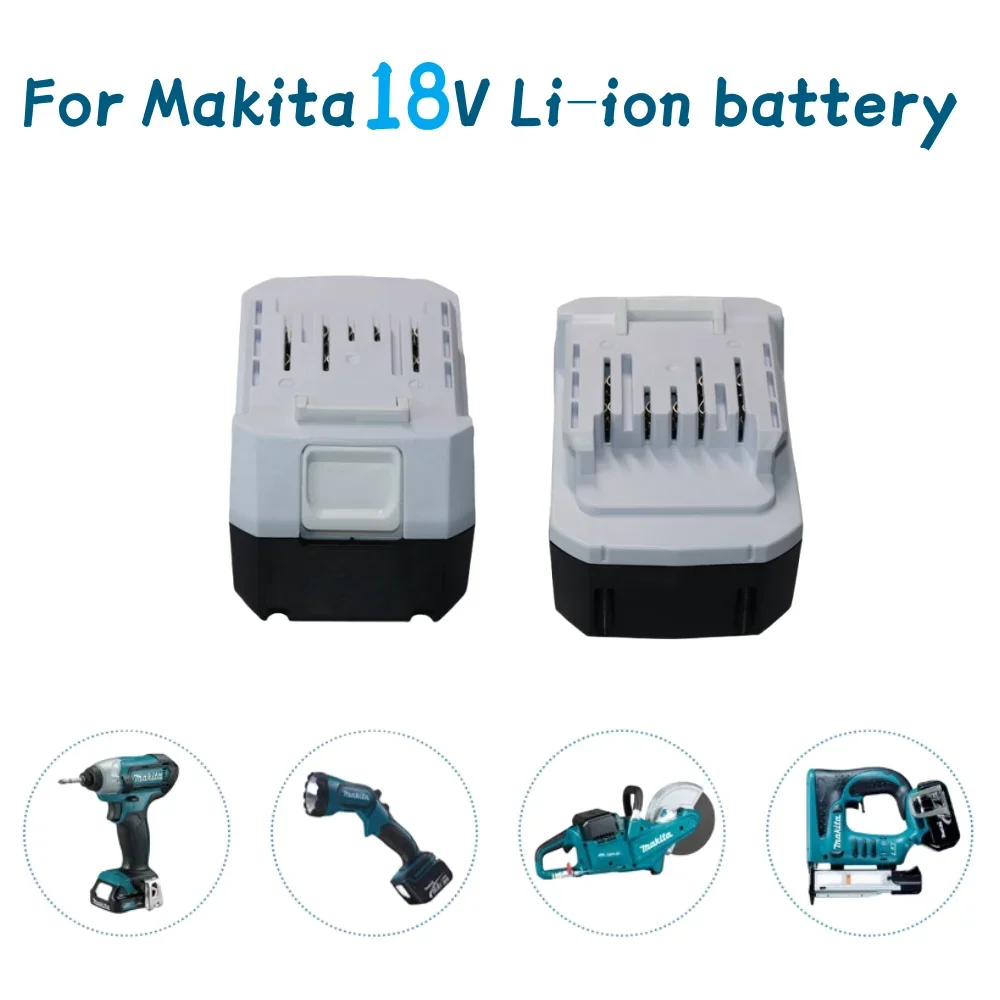 แบตเตอรี่แบบชาร์จไฟได้ Makita 18V 6.0AH ของแท้เหมาะสำหรับ Makita BL1811G BL1815G BL1820G แบตเตอรี่เครื่องมือทางไฟฟ้า BL1813G