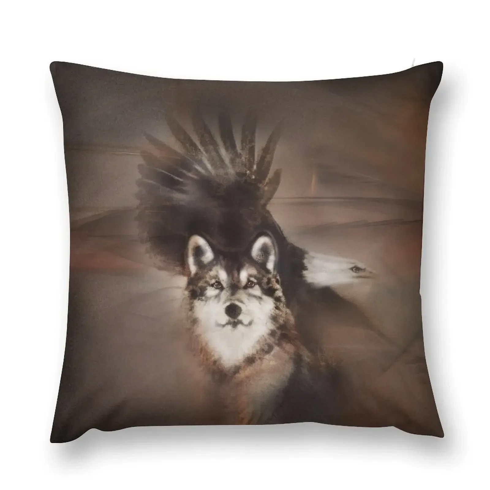

Eagle wolf eagles wolves Eagle wolf animals,wildlife,wildlife art,nature Throw Pillow Pillowcases Cushion Covers Sofa pillow