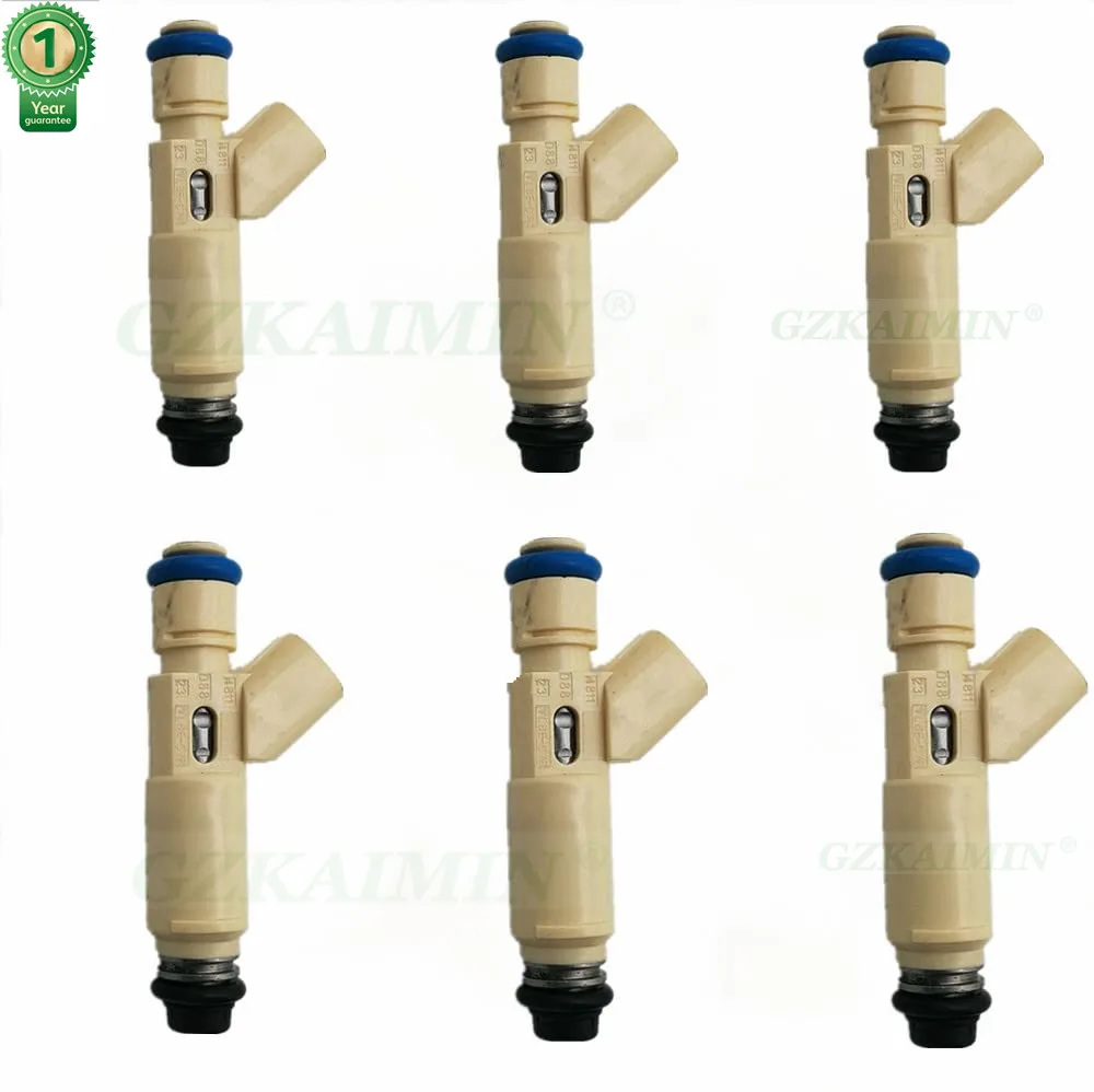 

Fuel Injectors (6) Set YL8E-C7B 195500-3520 for 2001-2003 for Ford for Mazda Sable 3.0 V6