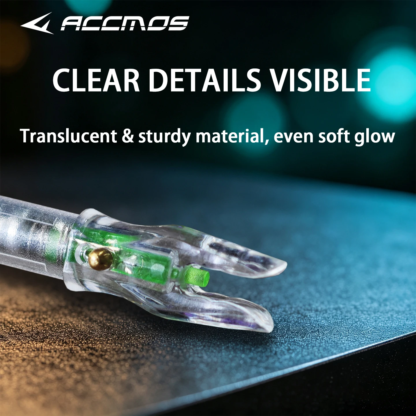 6Pcs LED Lighted Archery Arrow Nocks Automatic Release Compatible with Reverse Composite Cross Bow Arrow Shafts Tail Fit - view 5