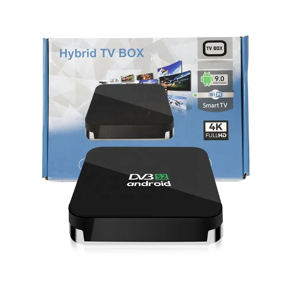 

S905X3 OTT Satellite TV Receiver 4K Android DVB S2 Receiver Smart Android TV Box