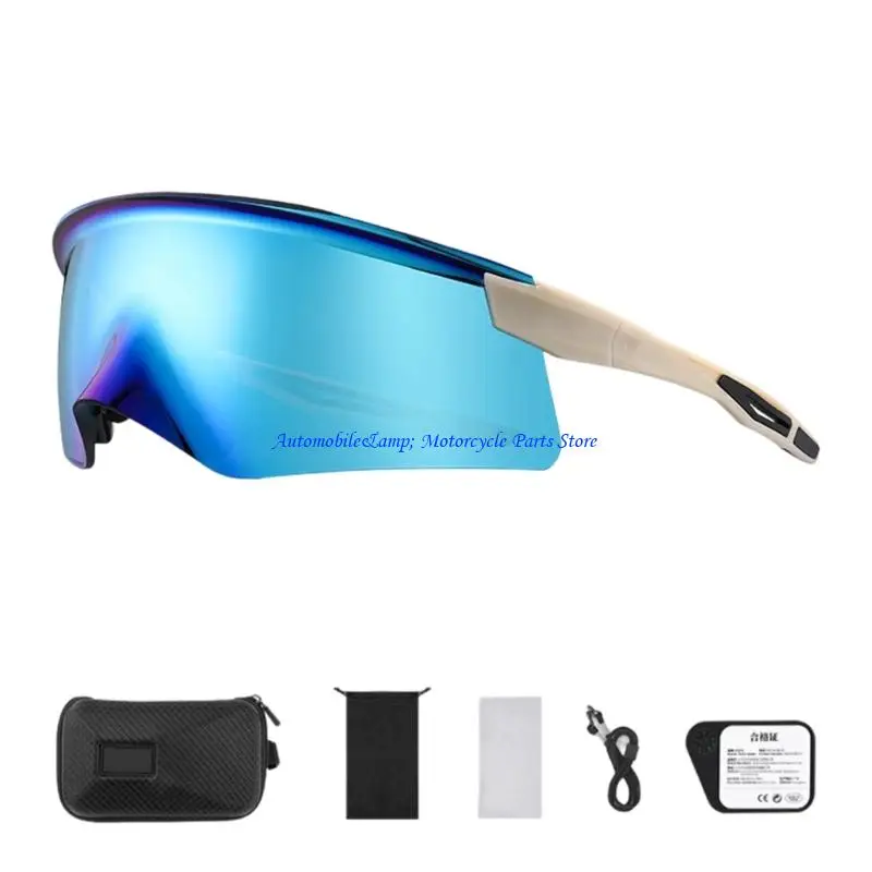 

H7BD Clear View Motorcycle Goggles With UV400 Coating 155Mm for Weather Riding