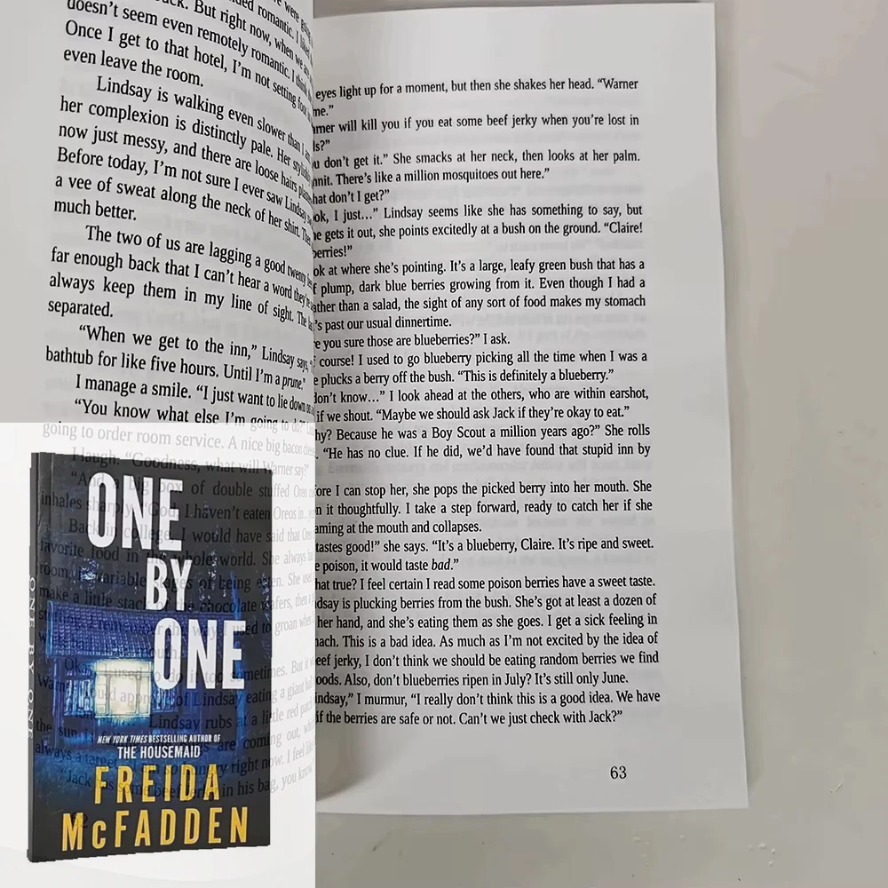 1 Book One By One Novel Paperback English Book