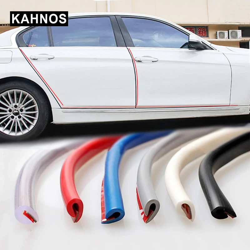 Car Door Protection Edge Guards Trim Styling Moulding Strip Rubber Scratch Protector For Car Auto