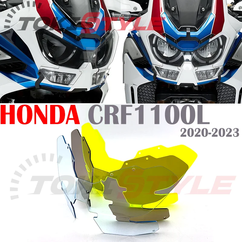 

For Honda CRF1100L Africa Twin CRF 1100L Adventure Sports Motorcycle Accessorie Headlight Guard Lens Protection Front Lamp Cover