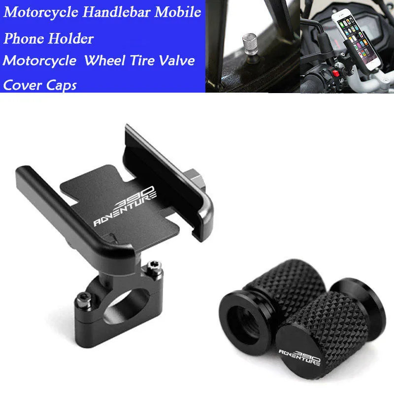 For KTM 390 Adventure Accessories Motorcycle Handlebar Mobile Phone Holder GPS Stand Bracket