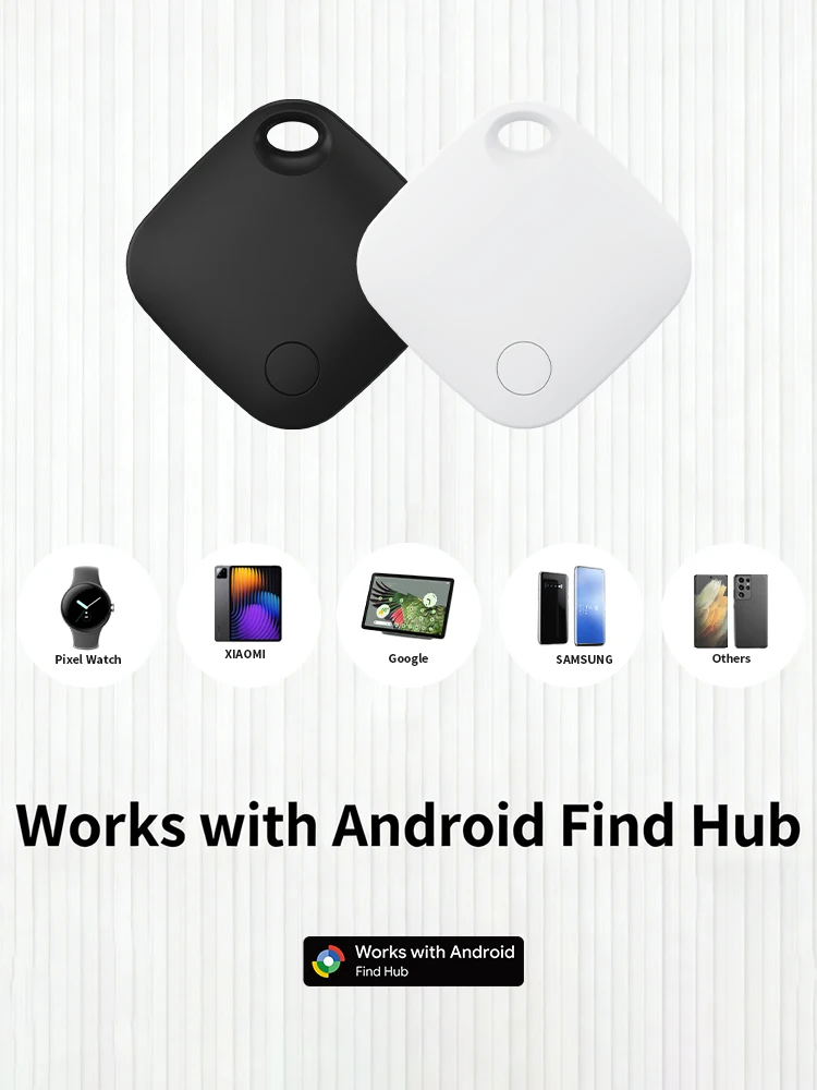 Smart Tag 4er-Pack Bluetooth Anti-Verlust Schlüsselfinder Kompatibel mit Android Find Hub Austauschbare CR2032 Batterie für Schlüssel Geldbörse Gepäck – Detail 7